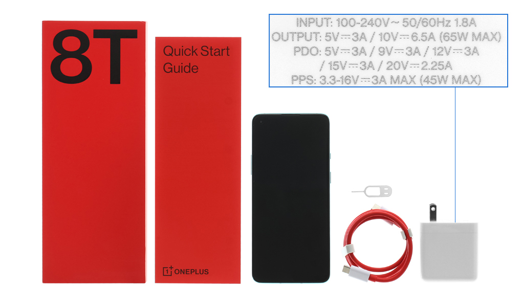 Bộ sản phẩm gồm: Hộp, Sách hướng dẫn, Cây lấy sim, Cáp Type C, Củ sạc nhanh rời đầu Type A