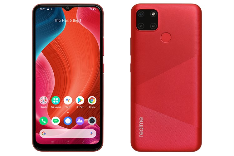 Điện thoại realme C12 Màu Đỏ