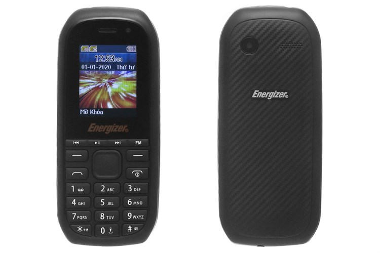 Điện thoại Energizer E12 Màu Đen