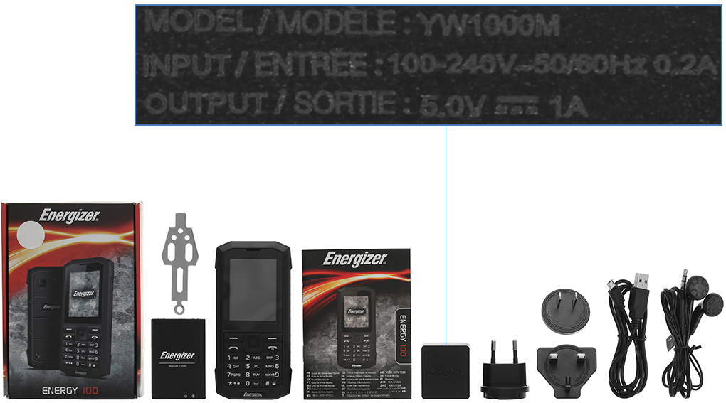 Bộ sản phẩm gồm: Hộp, Pin, Sạc, Sách hướng dẫn, Cây lấy sim, Cáp microUSB, Tai nghe dây đầu 3.5mm