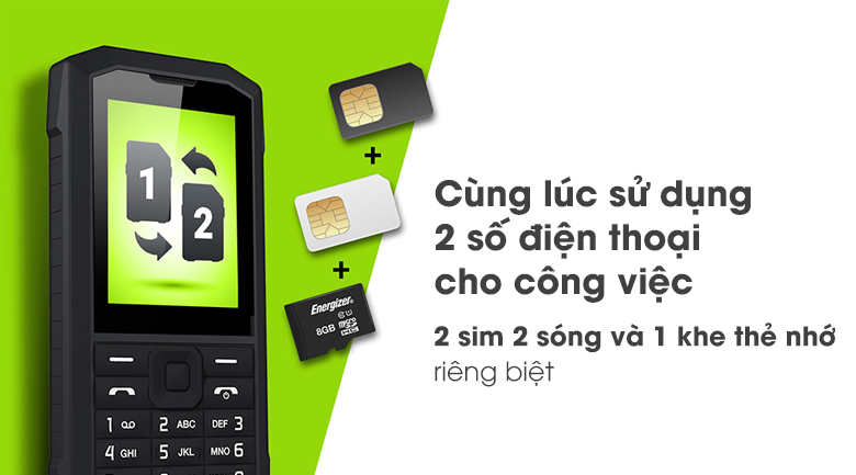 Điện thoại Energizer E100