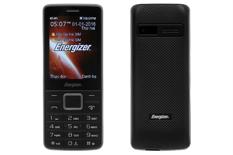 Điện thoại Energizer P20 Màu Đen