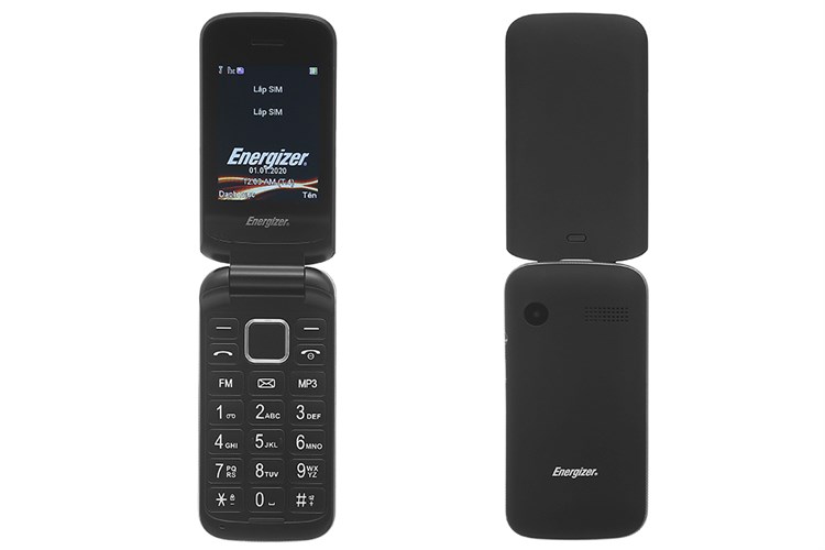 Điện thoại Energizer E20 Màu Đen