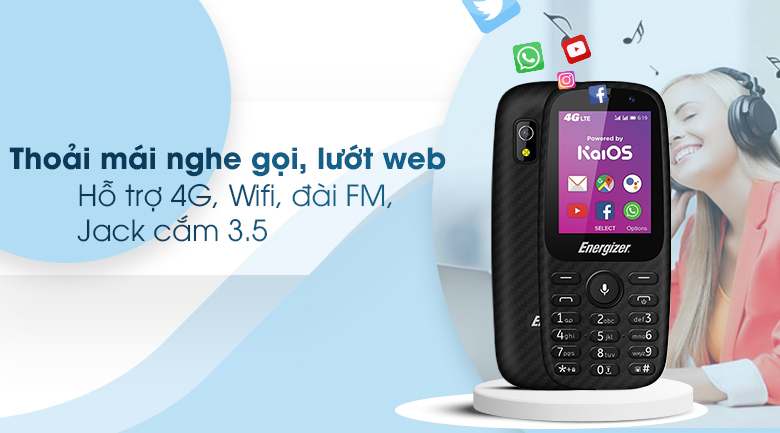 Điện thoại Energizer E241S