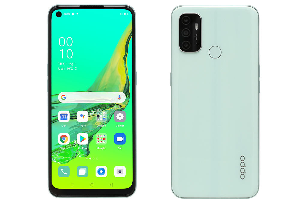 Điện thoại OPPO A53 (2020) Màu Xanh ngọc