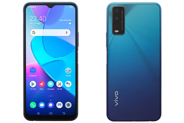 Điện thoại Vivo Y20 Màu Xanh Dương