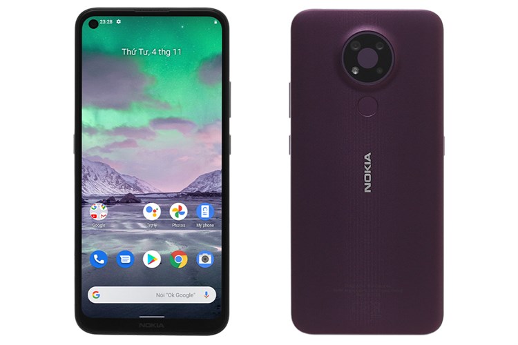 Điện thoại Nokia 3.4 Màu Tím