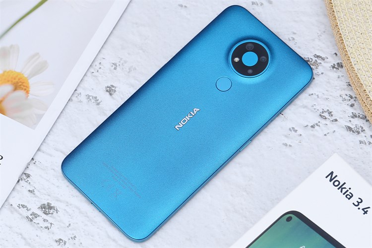 Điện thoại Nokia 3.4 Màu Xanh Dương