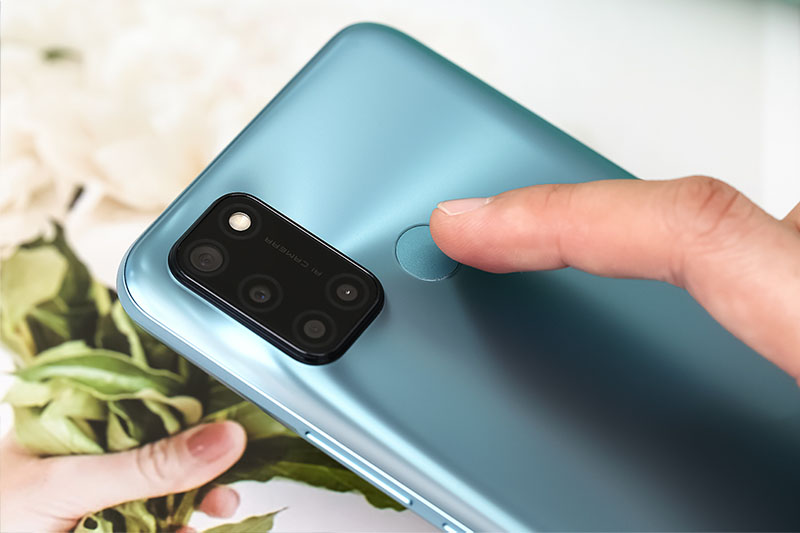 Realme C17 | Chạy nền Android 10 tăng cường bảo mật, mở khóa vân tay