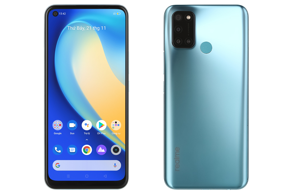 Điện thoại realme C17 Màu Xanh lá