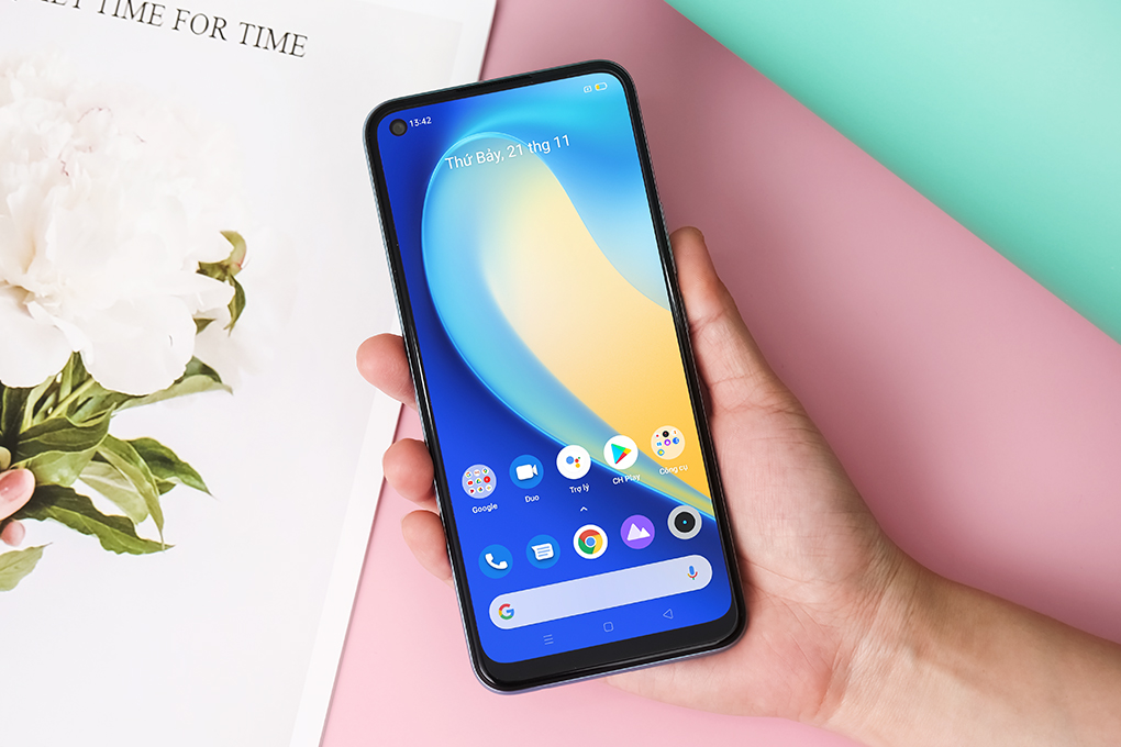Điện thoại realme C17 Màu Xanh lá