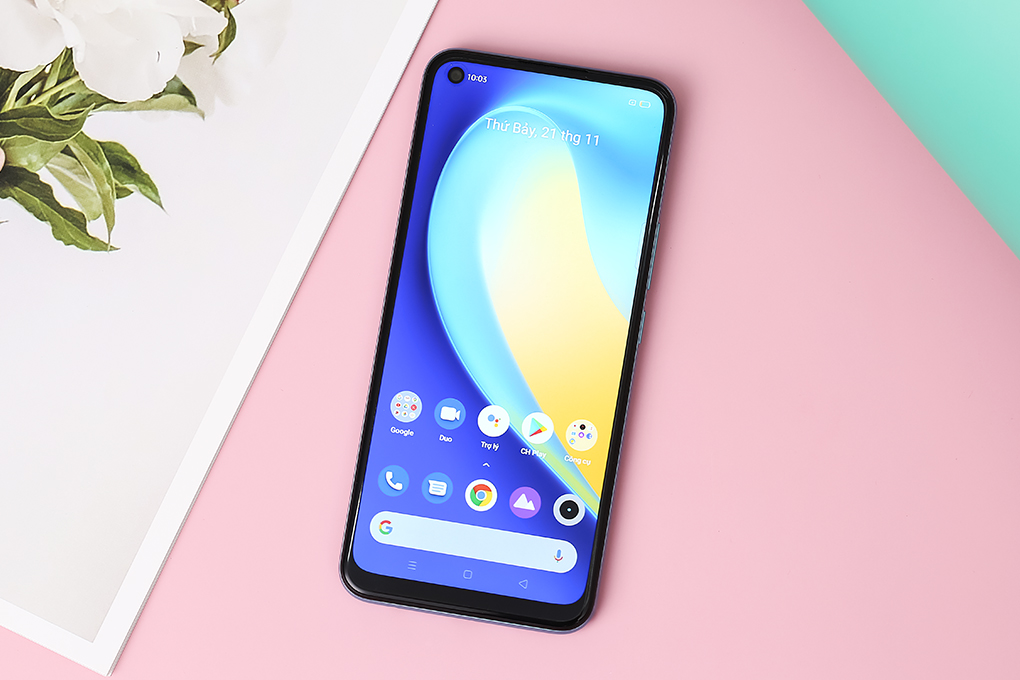 Điện thoại realme C17 Màu Xanh lá
