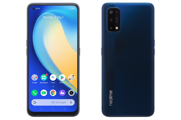 Điện thoại realme 7 Pro Màu Xanh Dương