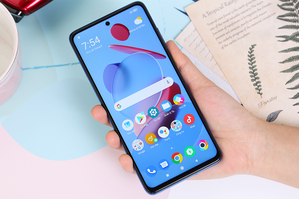 Điện thoại Xiaomi POCO X3 NFC Màu Xanh Dương