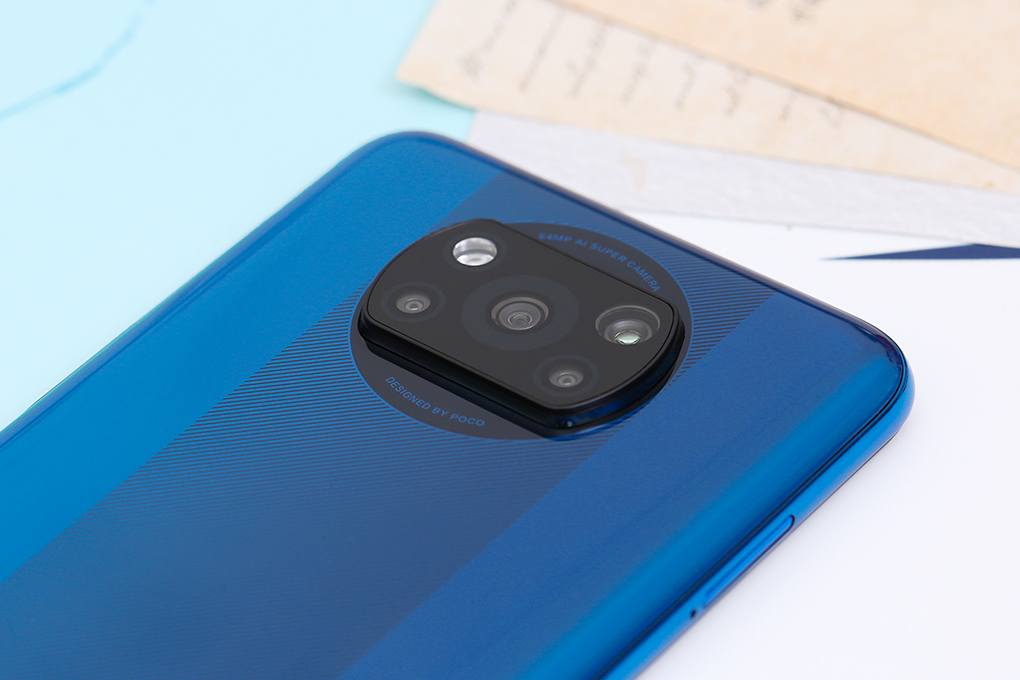 Điện thoại Xiaomi POCO X3 NFC Màu Xanh Dương