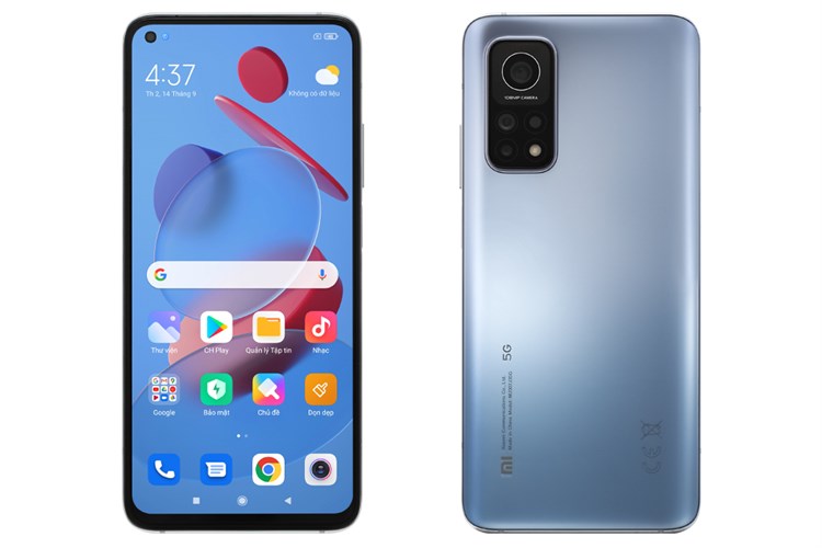 Điện thoại Xiaomi Mi 10T Pro 5G Màu Bạc