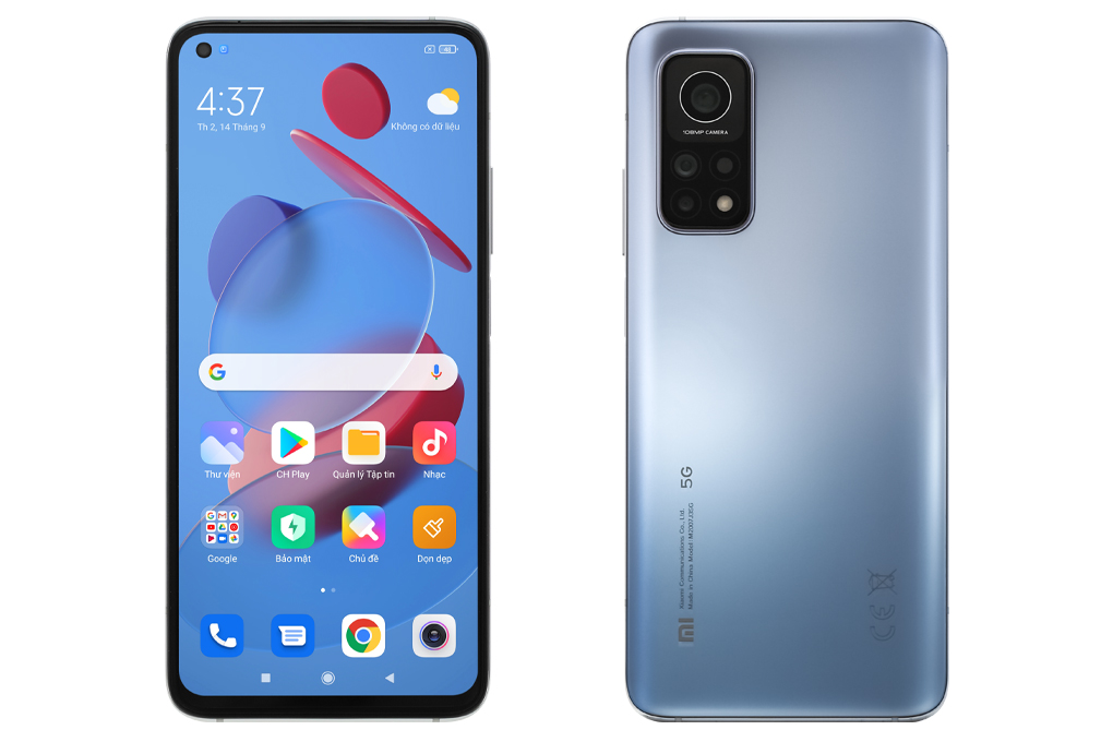 Điện thoại Xiaomi Mi 10T Pro 5G Màu Bạc