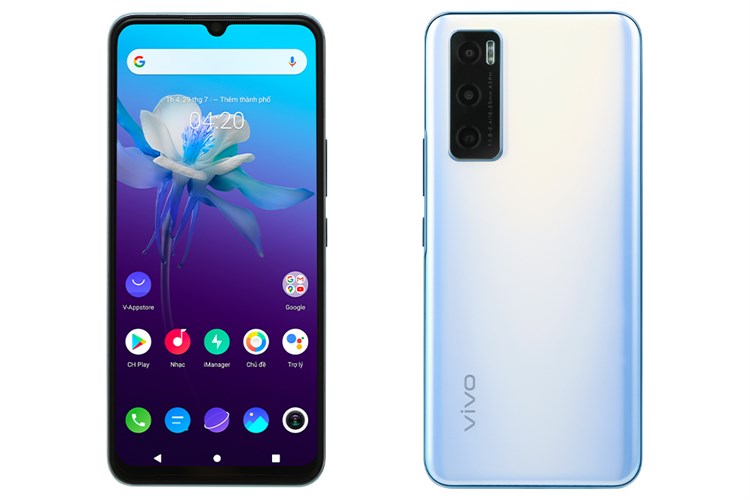 Điện thoại Vivo V20 SE Màu Xanh dương nhạt