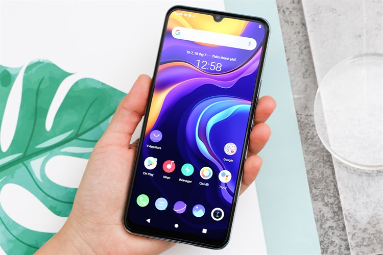 Điện thoại Vivo V20 SE Màu Xanh dương nhạt