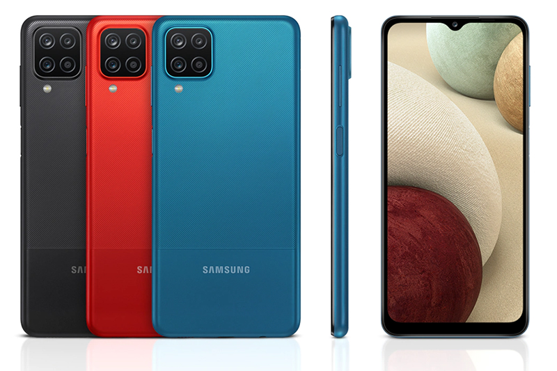 Samsung Galaxy A12 | Thiết kế chắc chắn, mặt lưng nhám