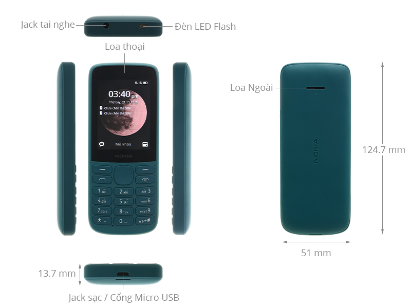 Điện thoại Nokia 215 4G