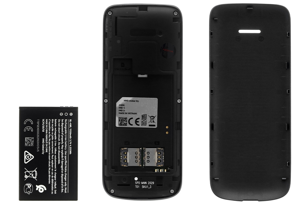 Điện thoại Nokia 215 4G Màu Đen