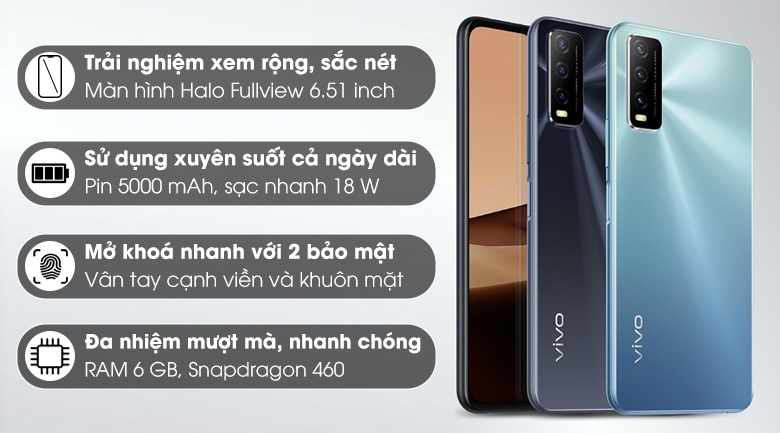 Vivo Y20s - Cập nhật thông tin, hình ảnh, đánh giá