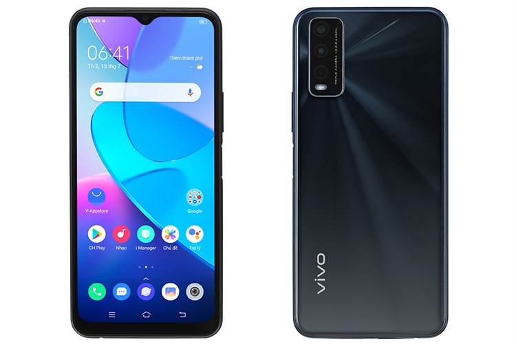 Điện thoại Vivo Y20s Màu Đen