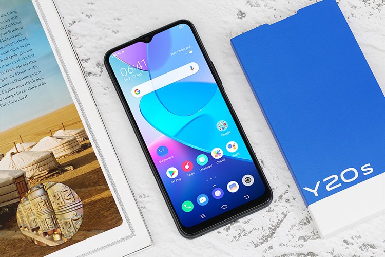 Điện thoại Vivo Y20s Màu Đen