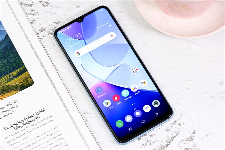 Điện thoại Vivo Y20s Màu Xanh Dương