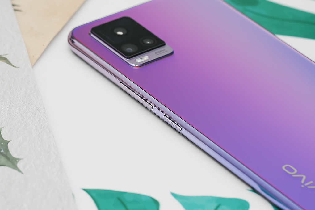 Điện thoại Vivo V20 Màu Xanh hồng