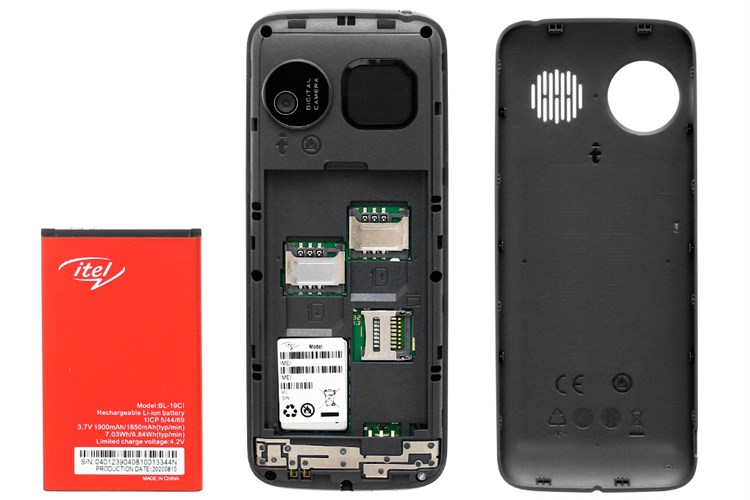 Điện thoại Itel it5071 Màu Đen