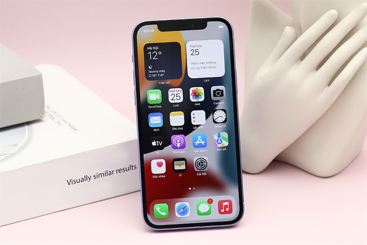 Điện thoại iPhone 12 256GB Màu Tím