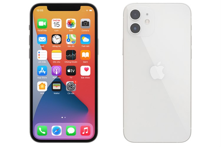 Điện thoại iPhone 12 256GB Màu Trắng