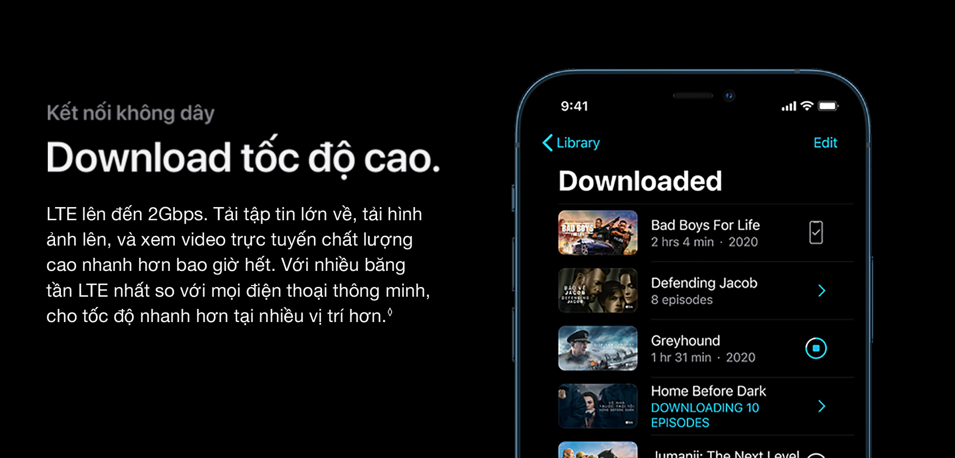 iPhone 12 Pro 256GB - Kết nối không dây