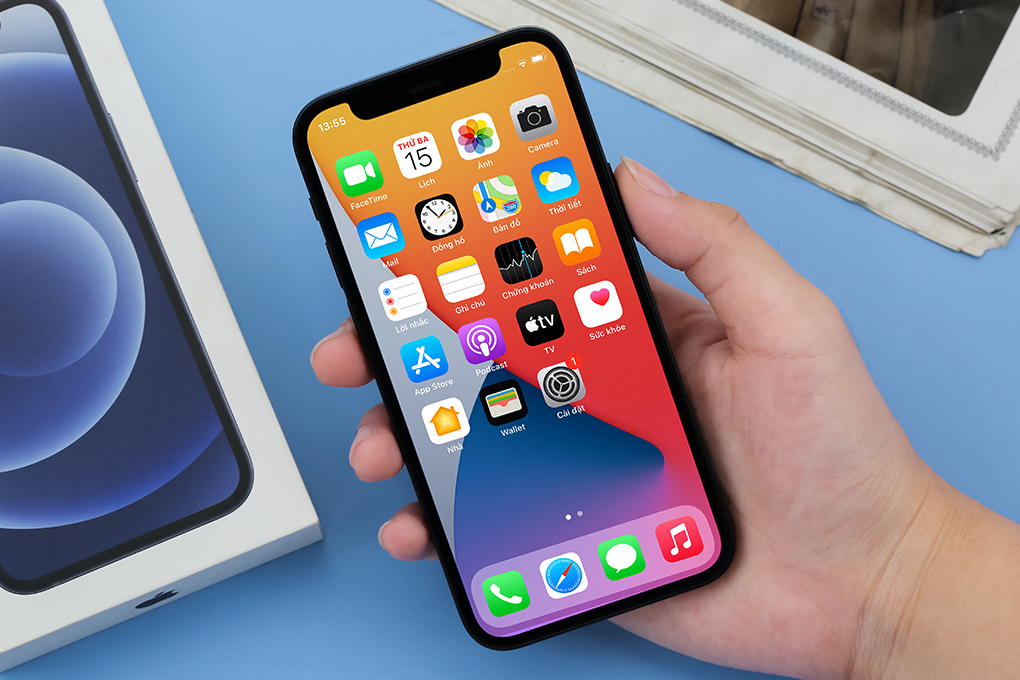 Điện thoại iPhone 12 mini 256GB Màu Đen