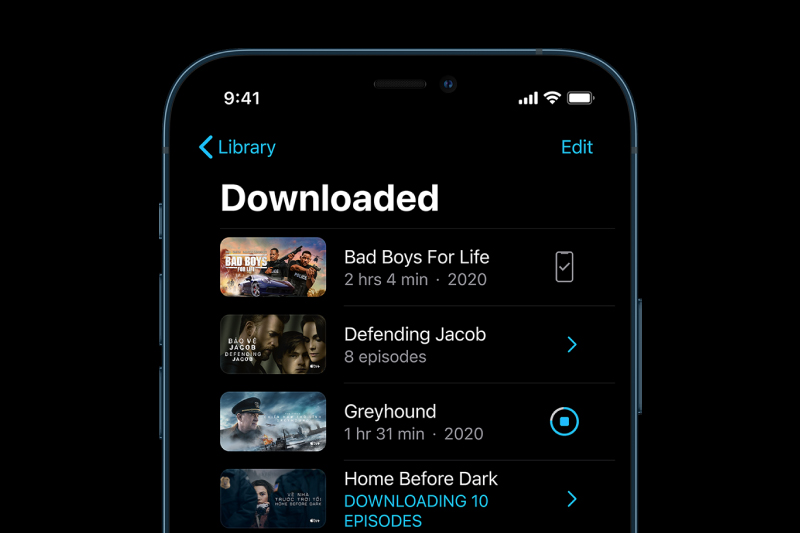 Tải nhanh các ứng dụng, phim chất lượng cao | iPhone 12 Pro Max