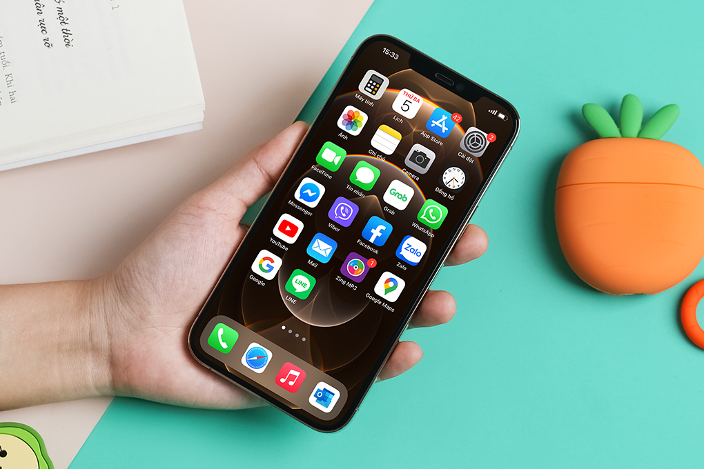 Điện thoại iPhone 12 Pro Max 512GB Màu Vàng đồng