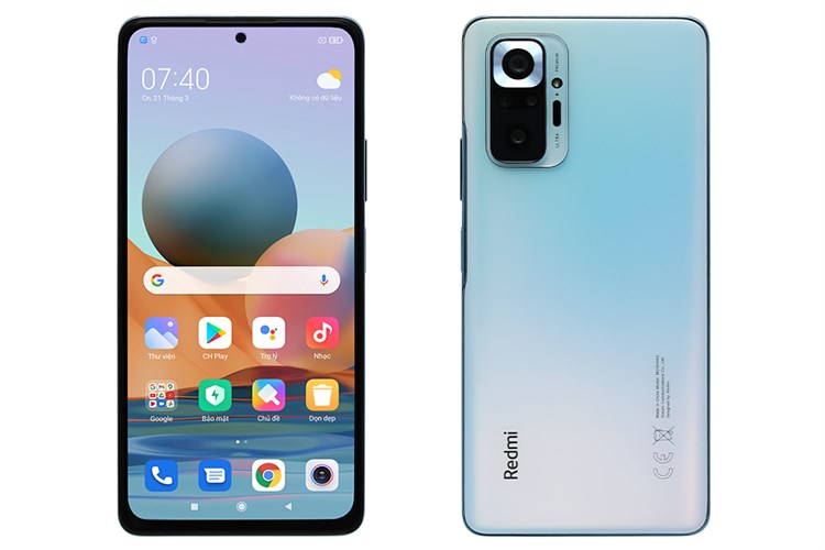 Điện thoại Xiaomi Redmi Note 10 Pro (8GB/128GB) Màu Xanh Dương