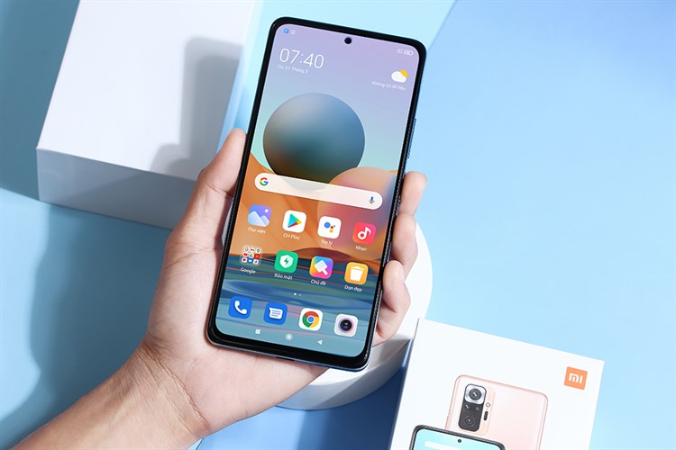 Điện thoại Xiaomi Redmi Note 10 Pro (8GB/128GB) Màu Xanh Dương