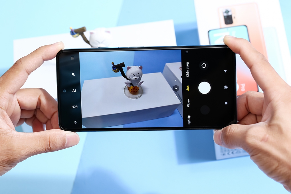 Điện thoại Xiaomi Redmi Note 10 Pro (8GB/128GB) Màu Xanh Dương