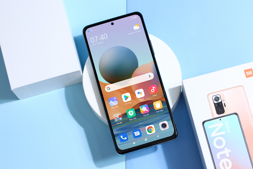 Điện thoại Xiaomi Redmi Note 10 Pro (8GB/128GB) Màu Xanh Dương
