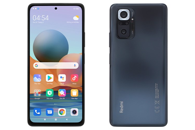 Điện thoại Xiaomi Redmi Note 10 Pro (8GB/128GB) Màu Xám