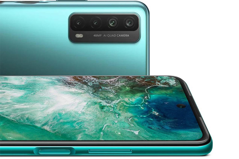 Huawei P Smart 2021 | Camera selfie thiết kế đục lỗ