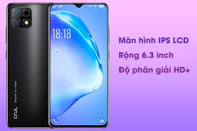 Điện thoại Coolpad COOL 12A - Màn hình lớn, thoải mái xem phim, chơi game Điện thoại Coolpad COOL 12A - Màn hình lớn, thoải mái xem phim, chơi game