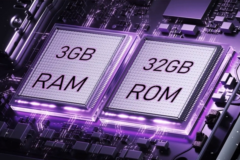 Máy sở hữu RAM 3GB và ROM 32GB | OPPO A15