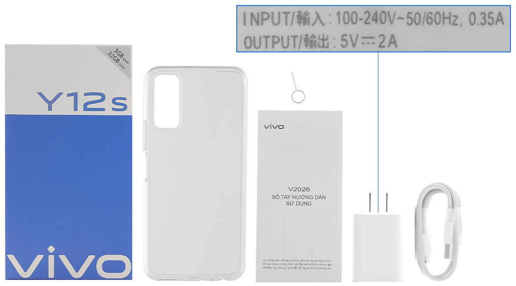 Bộ sản phẩm gồm: Hộp, Sách hướng dẫn, Cây lấy sim, Ốp lưng, Cáp microUSB, Củ sạc nhanh rời đầu Type A