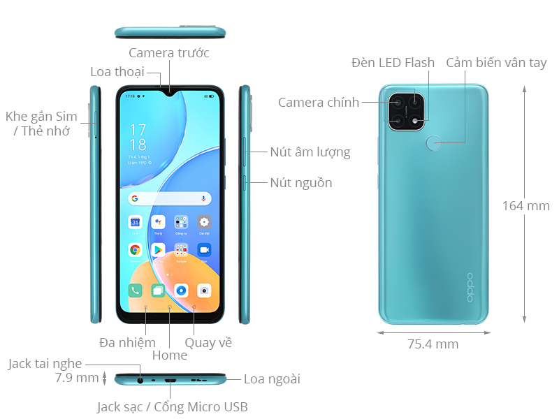 Điện thoại OPPO A15s