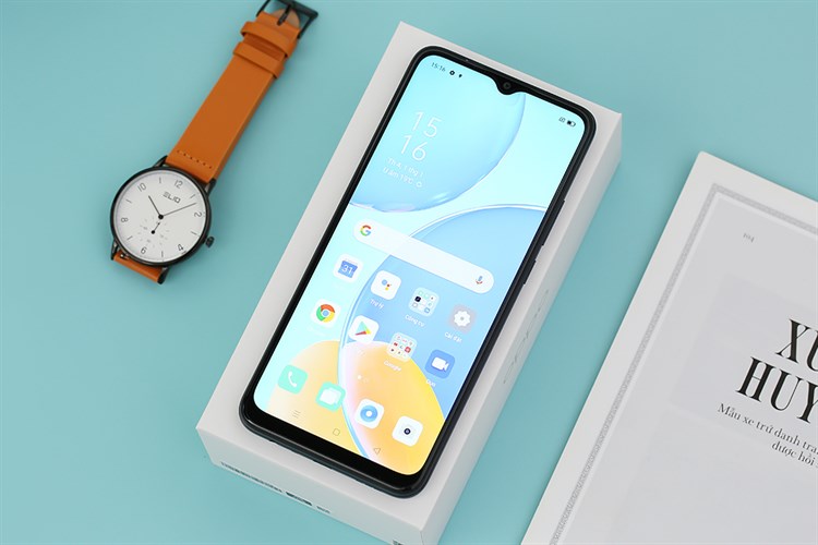 Điện thoại OPPO A15s Màu Đen
