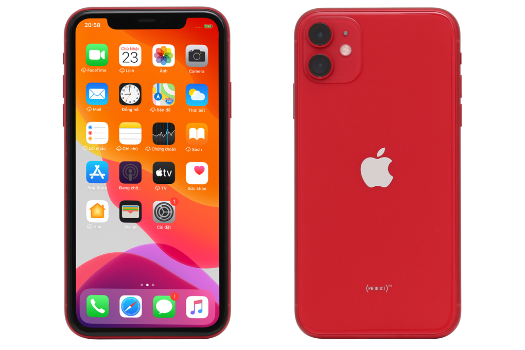 Điện thoại iPhone 11 64GB (Hộp cũ) Màu Đỏ